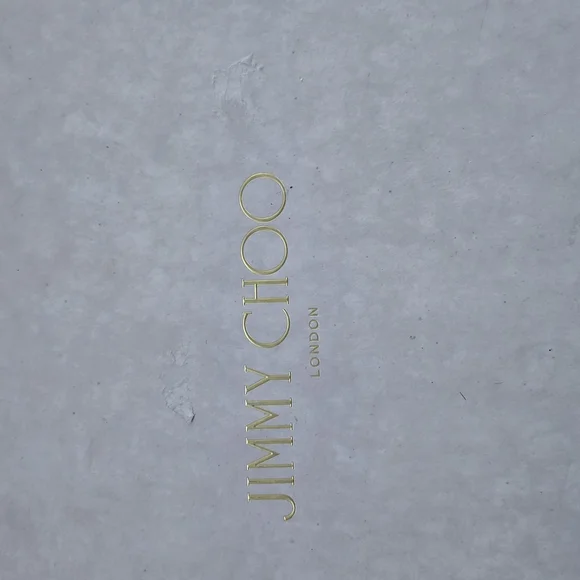 Jimmy Choo Black Heels with Crystal Accents - Picture 5 of 5